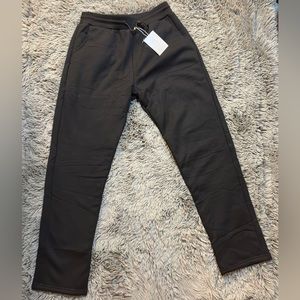 Flygo Men’s  Warm Fleece Joggers Pants Sherpa Lined Sweatpants NWT